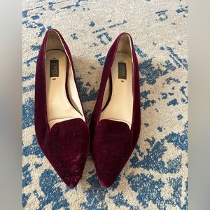 Jones New York Velvet Flats